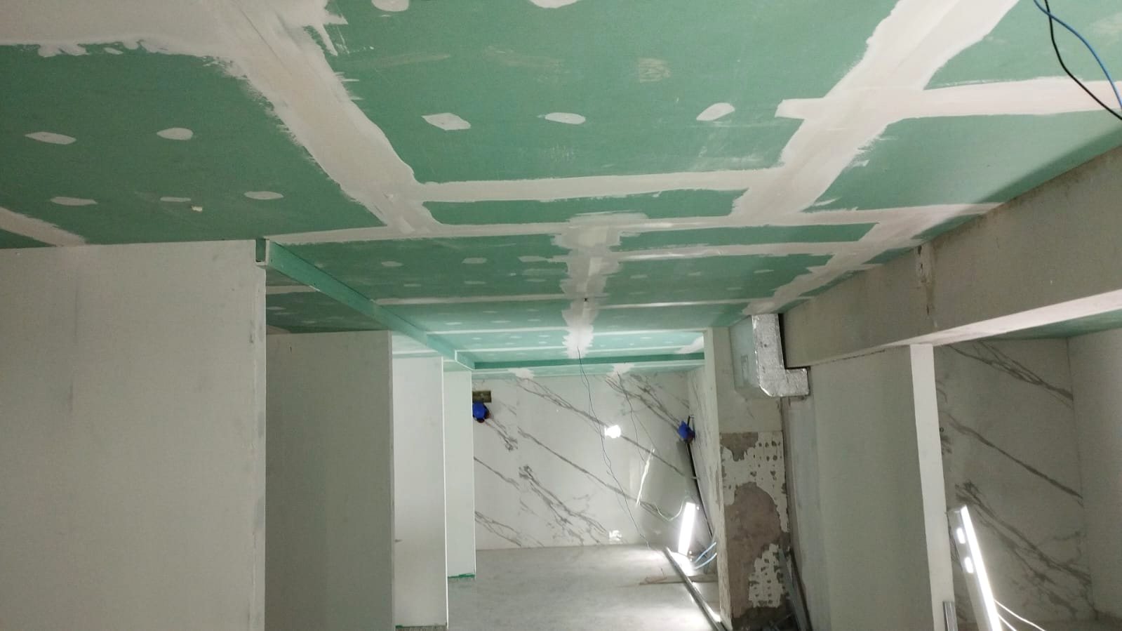 Forro em drywall