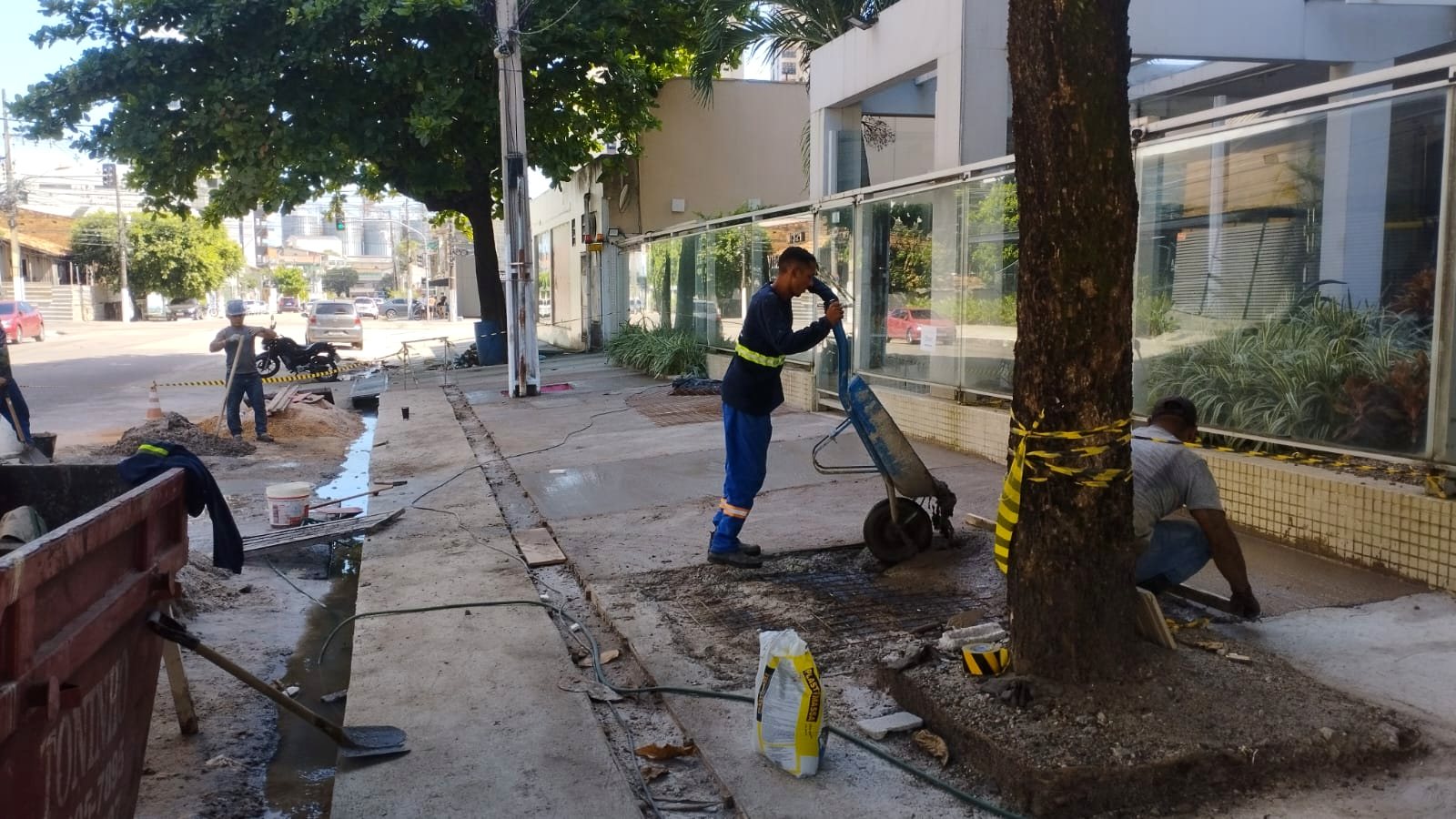 Obra de urbanização